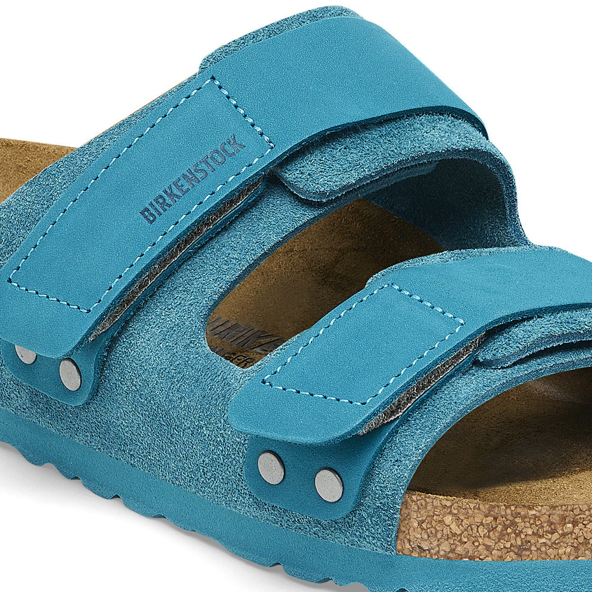 Uji Nubuck-Suede Leather in Color Deep Turquoise | Birkenstock