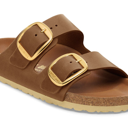 Arizona Big Buckle Oiled Leather in Color Cognac | Birkenstock