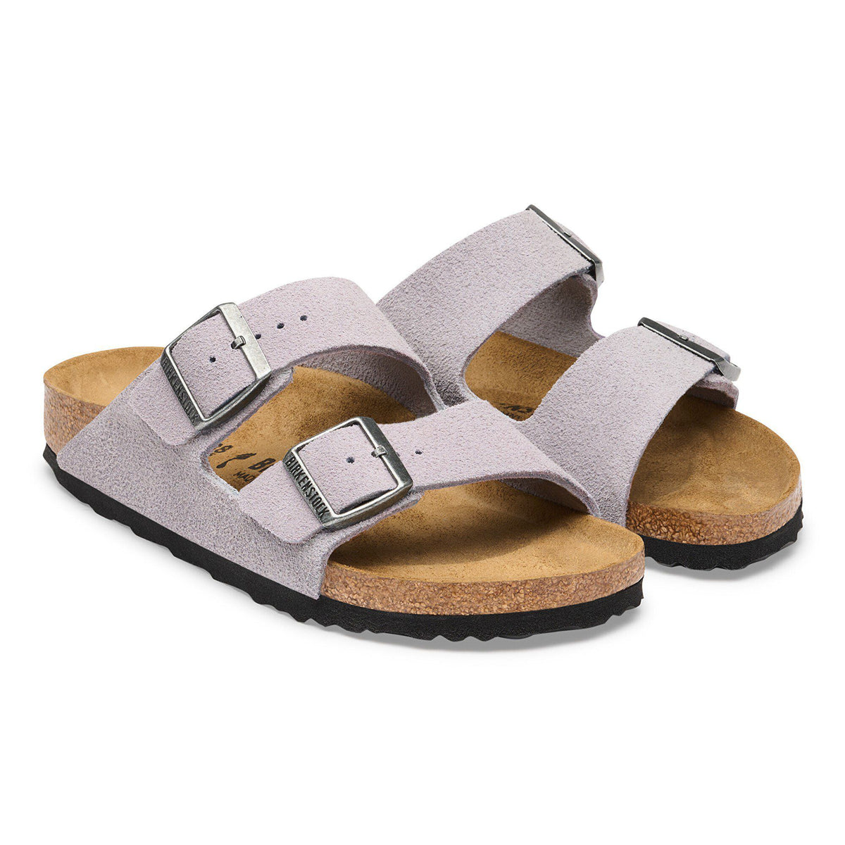 Arizona Suede Leather in Color Lavender Sky | Birkenstock
