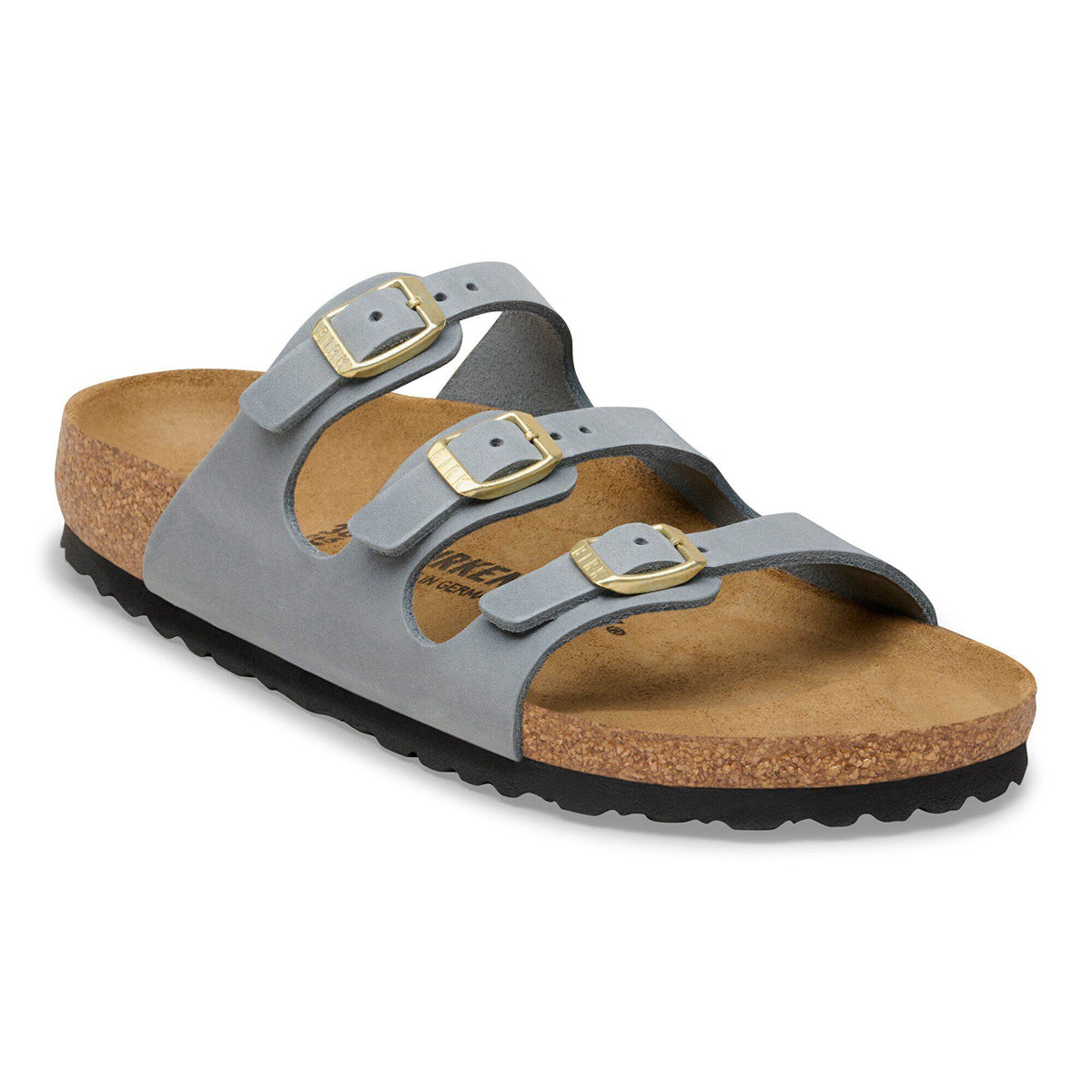 Florida  Fresh Oiled Leather in Color Basalt Gray | Birkenstock