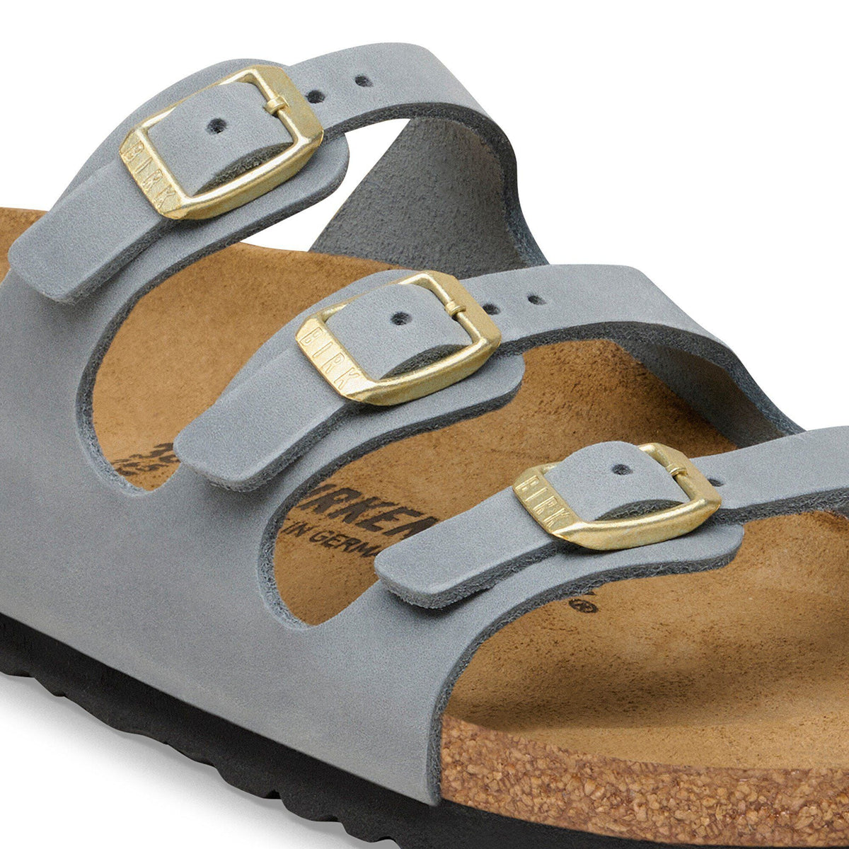 Florida  Fresh Oiled Leather in Color Basalt Gray | Birkenstock