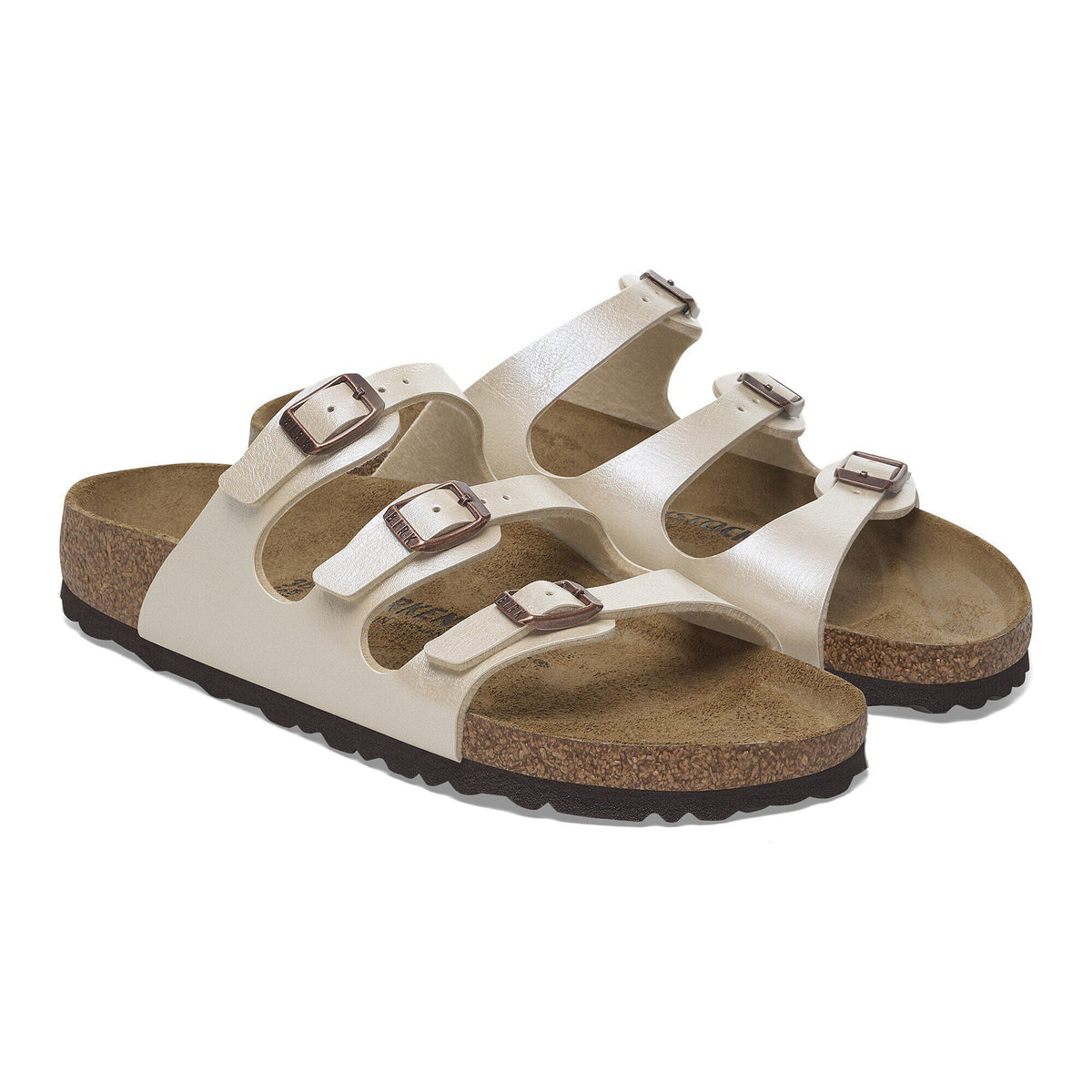 Florida Birko-Flor in Color Graceful Pearl White | Birkenstock