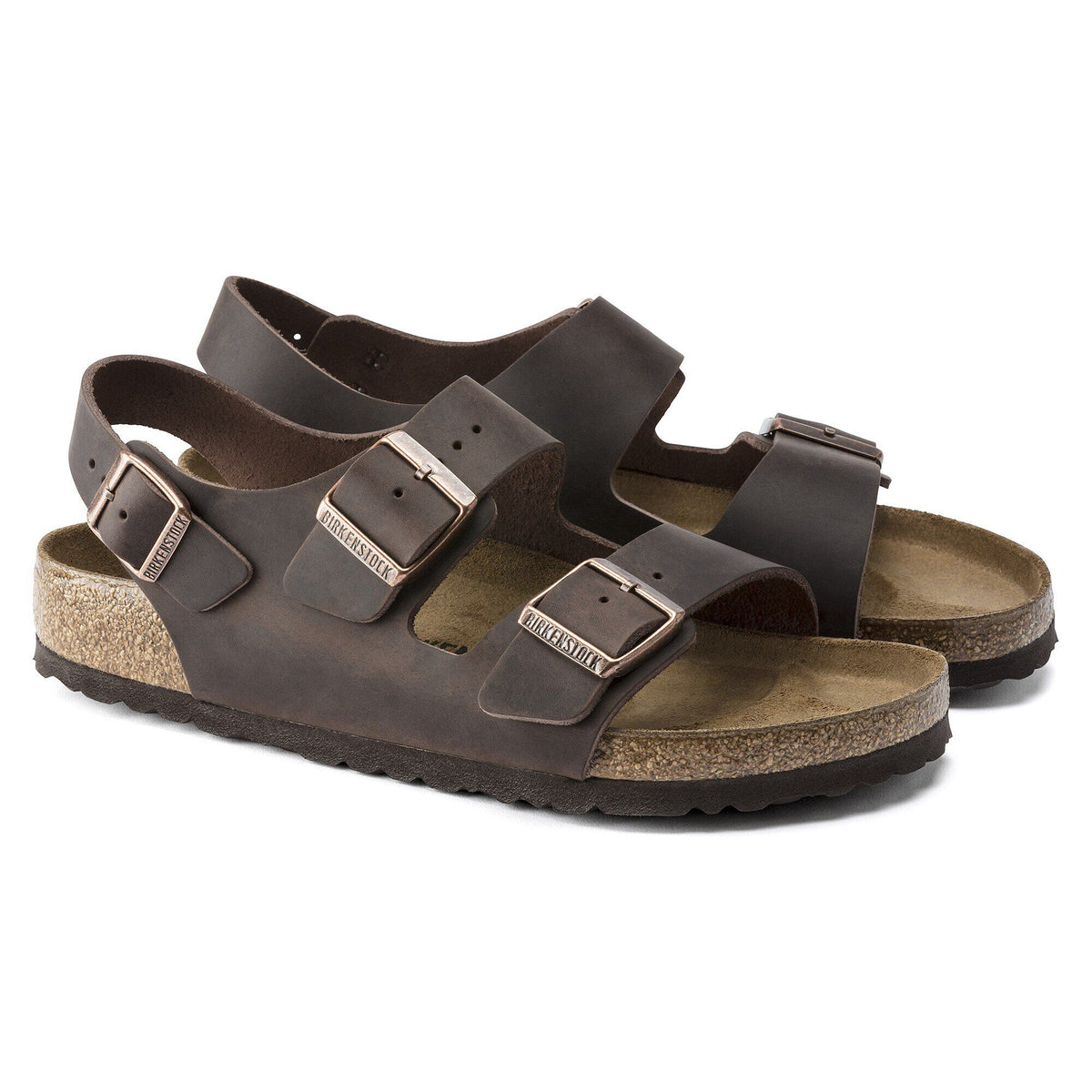 Milano Oiled Leather in Color Habana | Birkenstock
