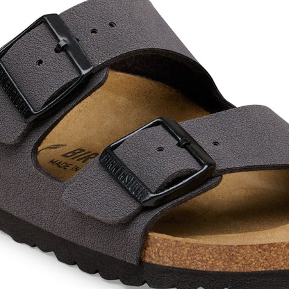 Arizona Birkibuc in Color Velvet Gray/Black Buckles | Birkenstock