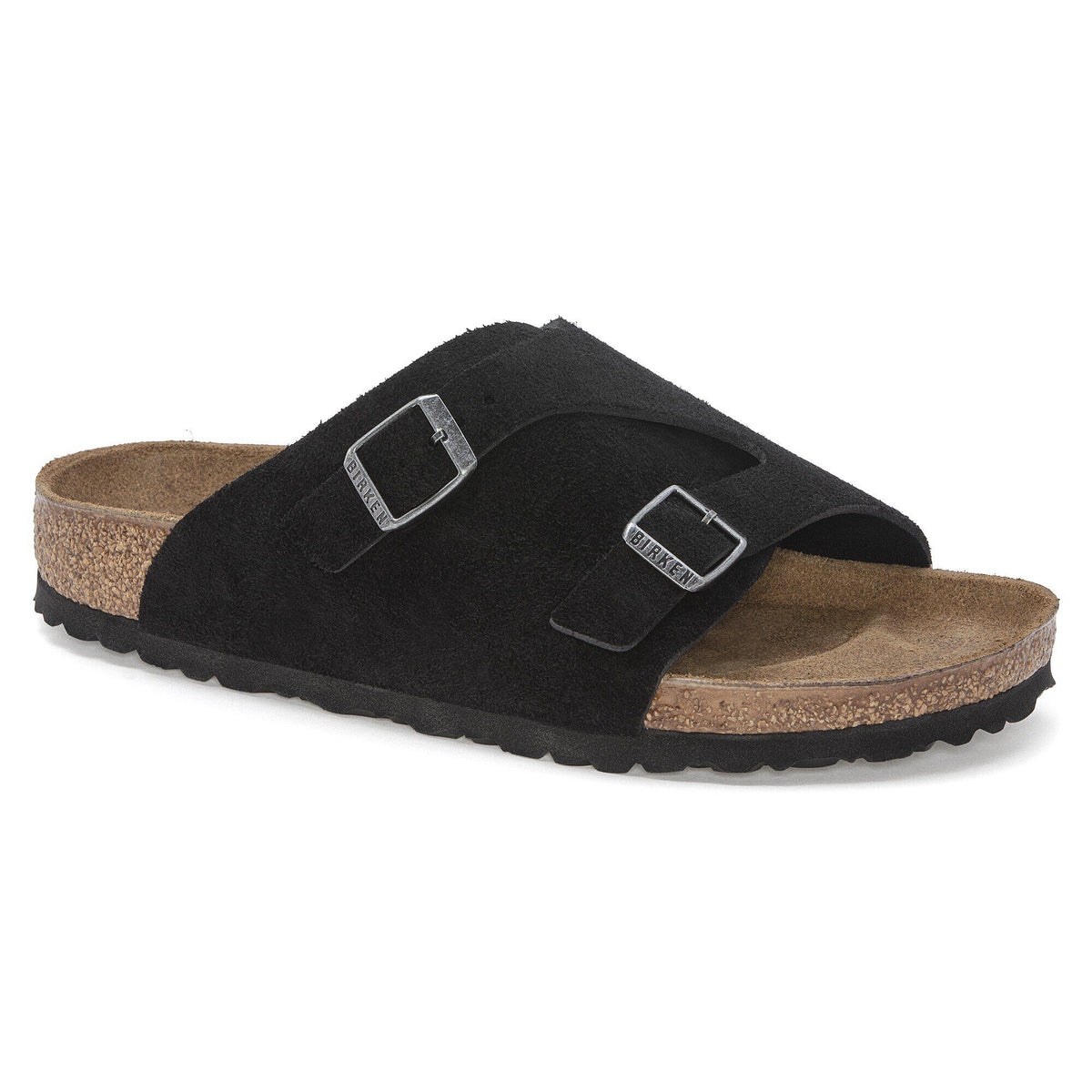 Zürich Suede Leather in Color Black | Birkenstock
