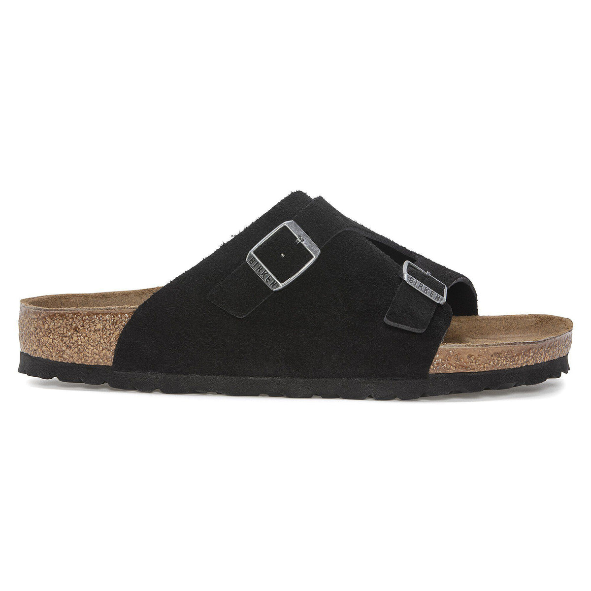 Zürich Suede Leather in Color Black | Birkenstock
