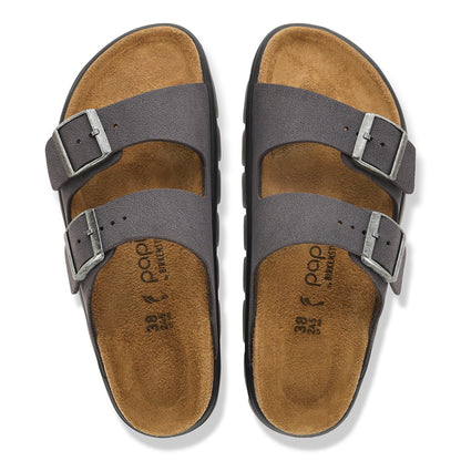 Arizona Chunky Birkibuc in Color Velvet Gray | Birkenstock