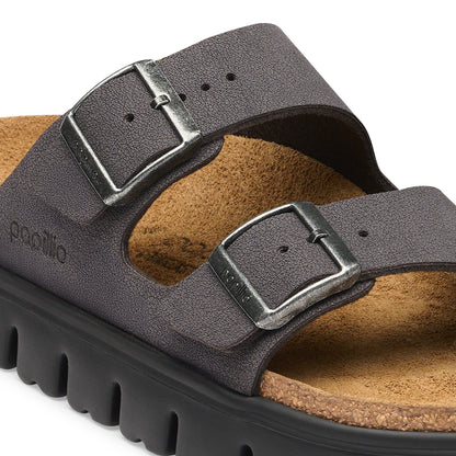 Arizona Chunky Birkibuc in Color Velvet Gray | Birkenstock