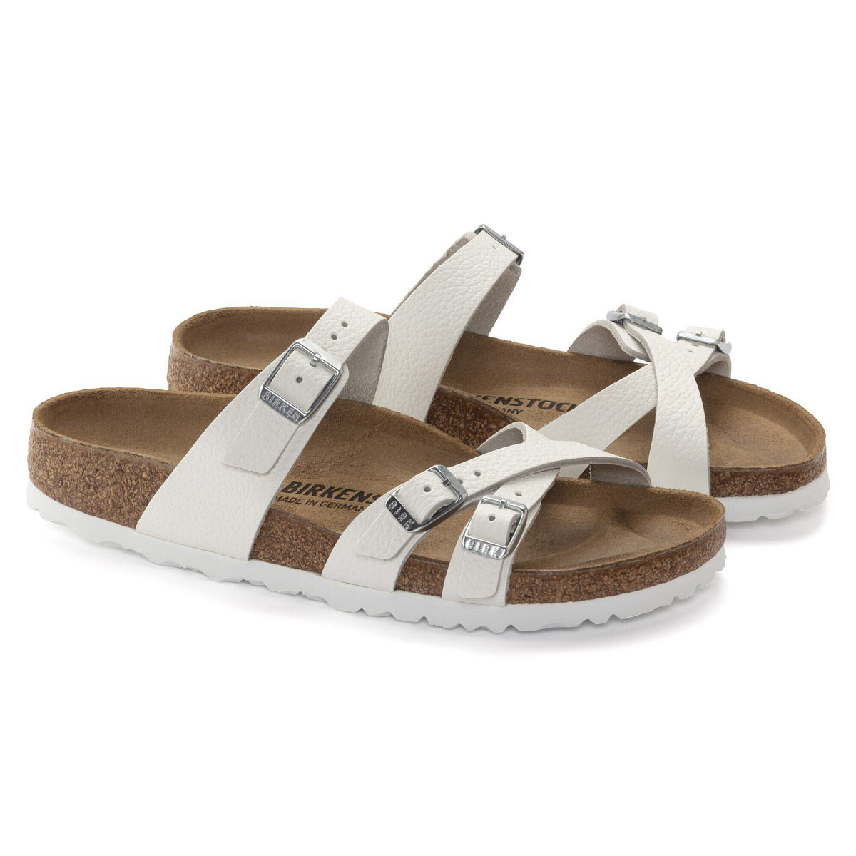 Franca Leather in Color White | Birkenstock