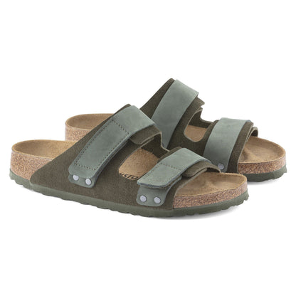 Uji Nubuck-Suede Leather in Color Thyme | Birkenstock