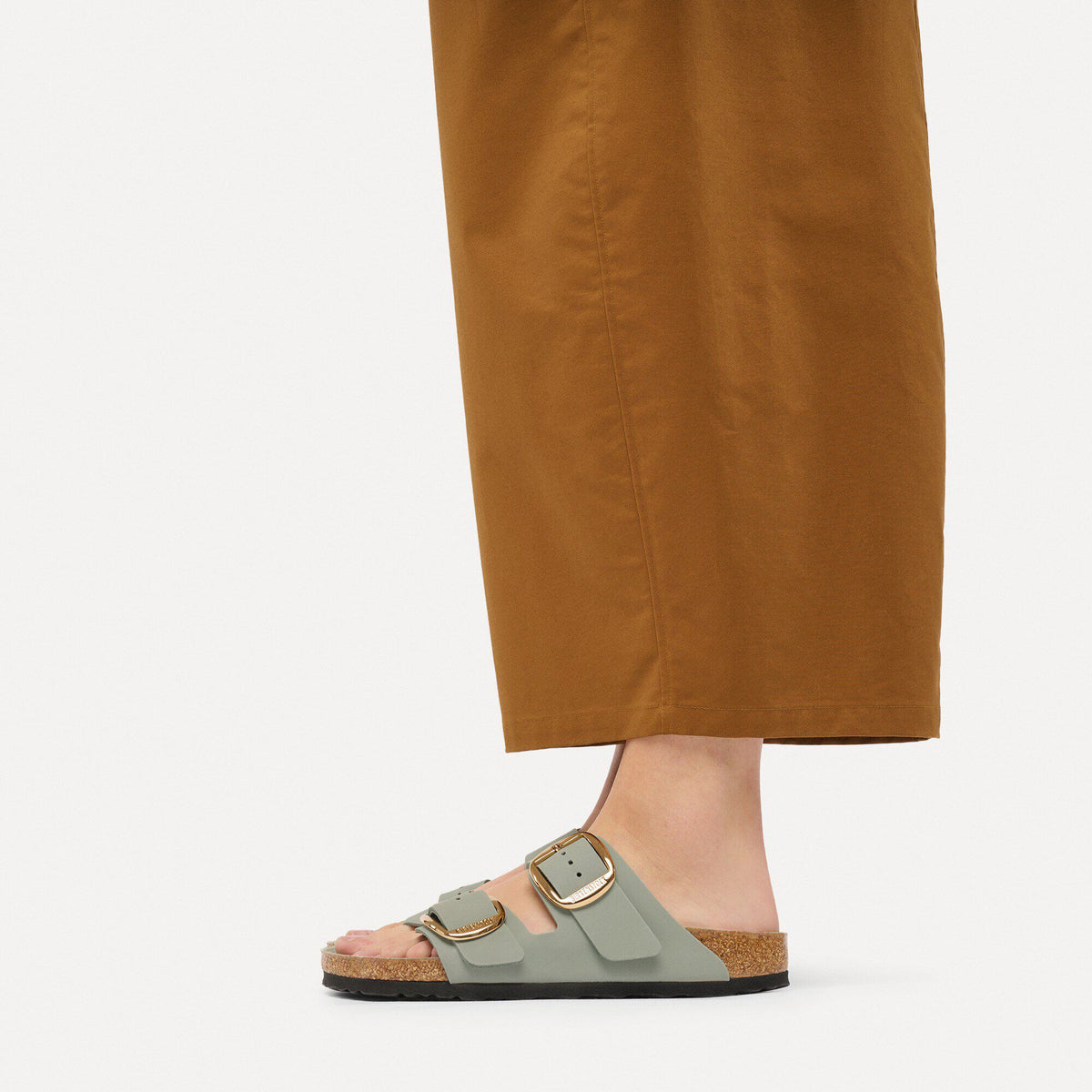 Arizona Big Buckle Oiled Leather in Color Pure Sage | Birkenstock