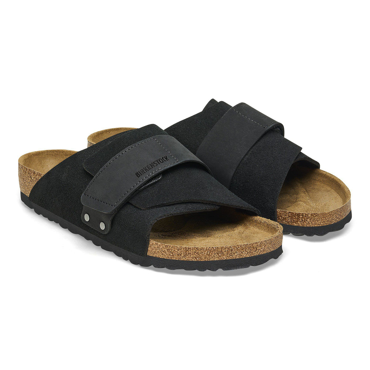 Kyoto Nubuck-Suede Leather in Color Black | Birkenstock