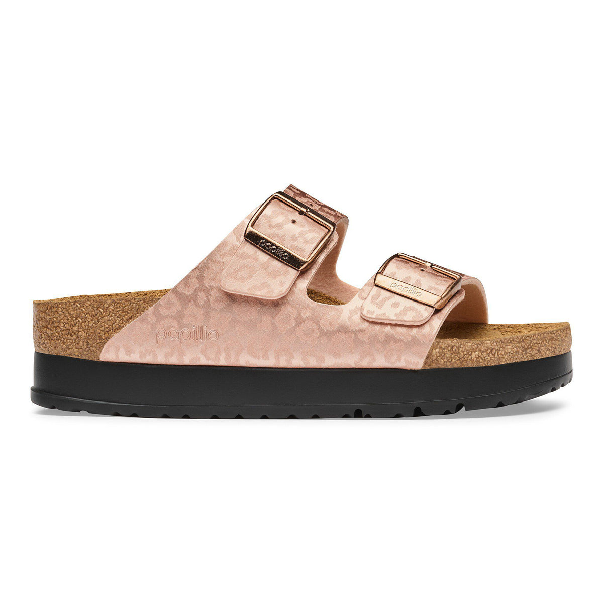 Arizona Flex Platform Birko-Flor in Color Electric Metallic Leo Copper | Birkenstock