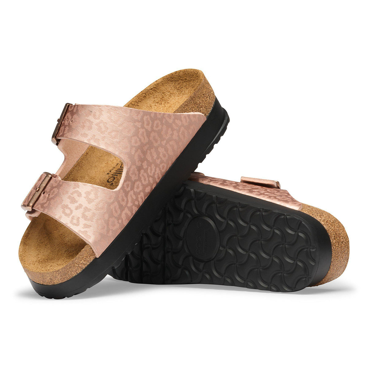 Arizona Flex Platform Birko-Flor in Color Electric Metallic Leo Copper | Birkenstock