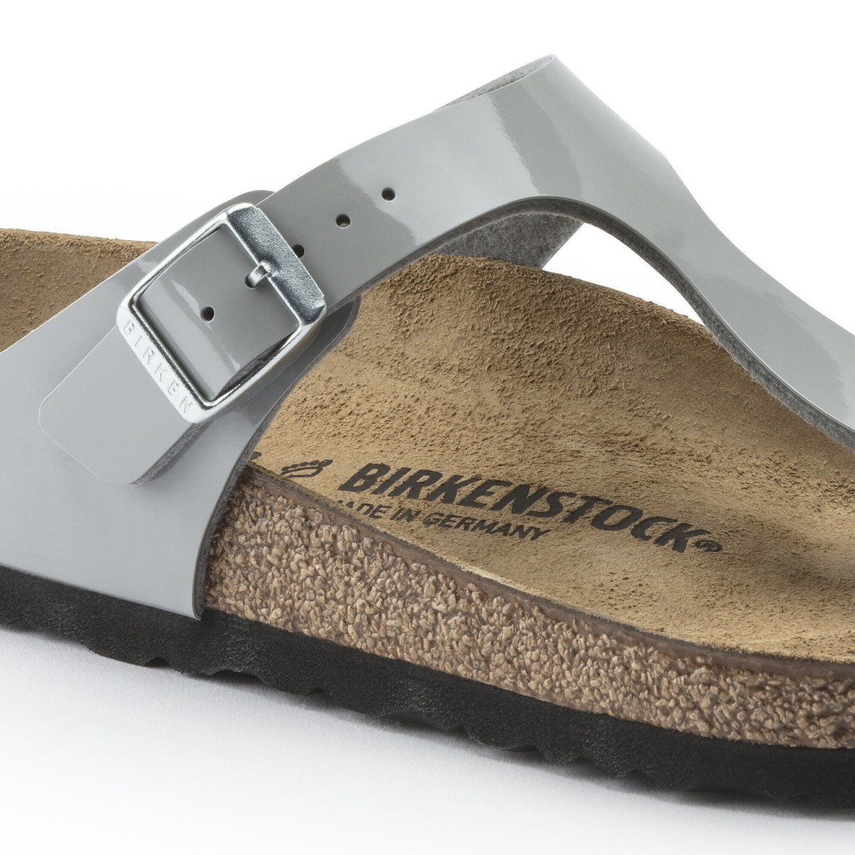 Gizeh Birko-Flor Patent in Color Patent Alloy | Birkenstock