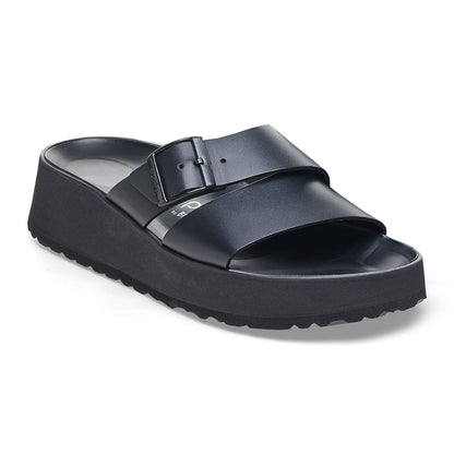 Almina Leather in Color Black | Birkenstock