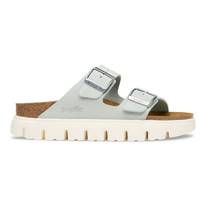 Arizona Chunky Suede Leather in Color Pure Sage | Birkenstock