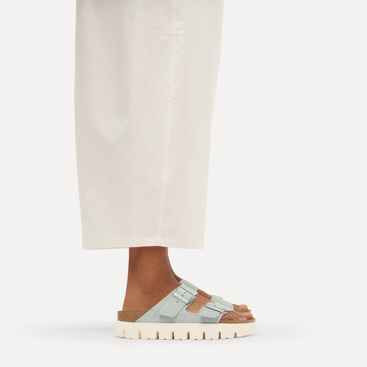 Arizona Chunky Suede Leather in Color Pure Sage | Birkenstock