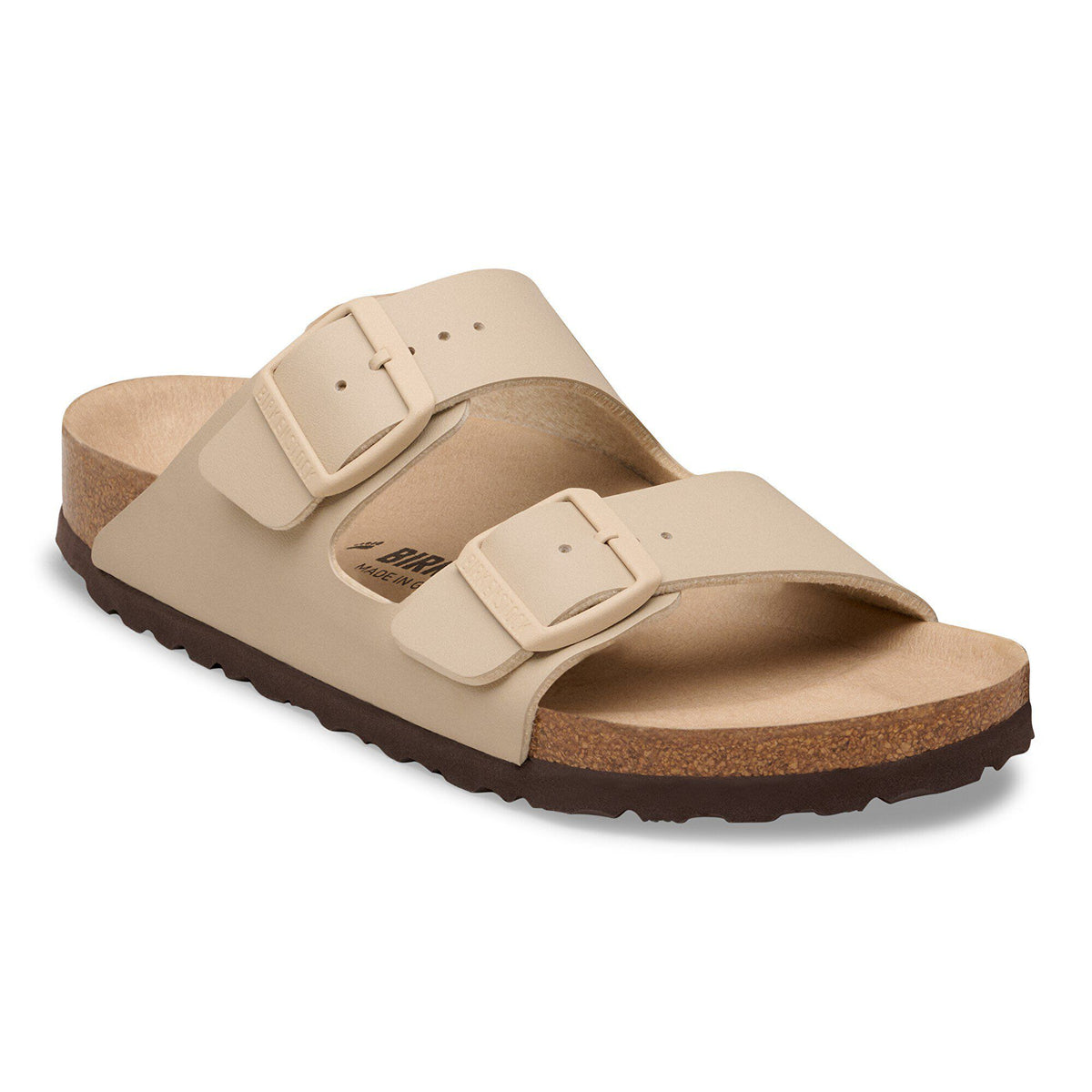 Arizona Birko-Flor in Color Triples Sandcastle | Birkenstock
