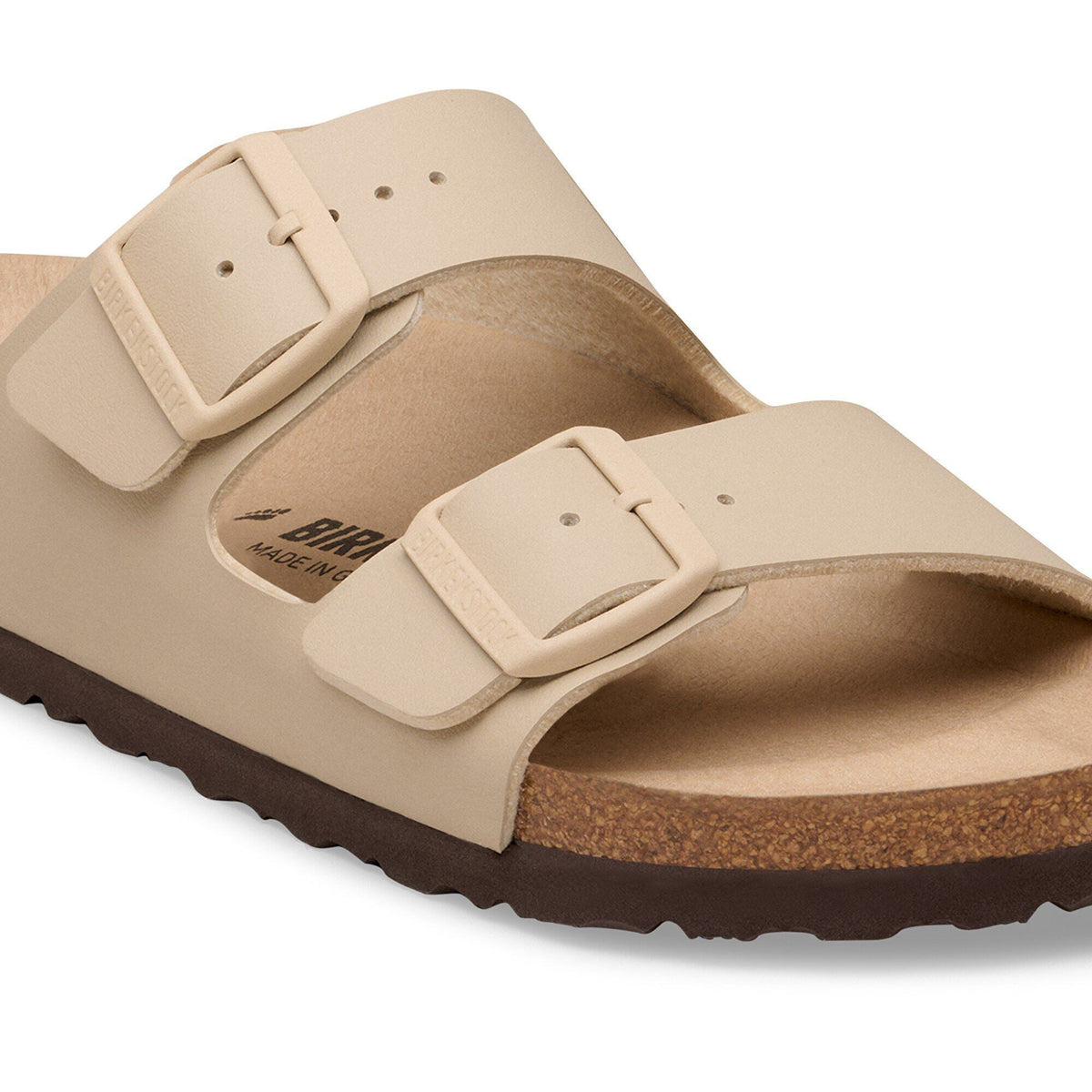 Arizona Birko-Flor in Color Triples Sandcastle | Birkenstock