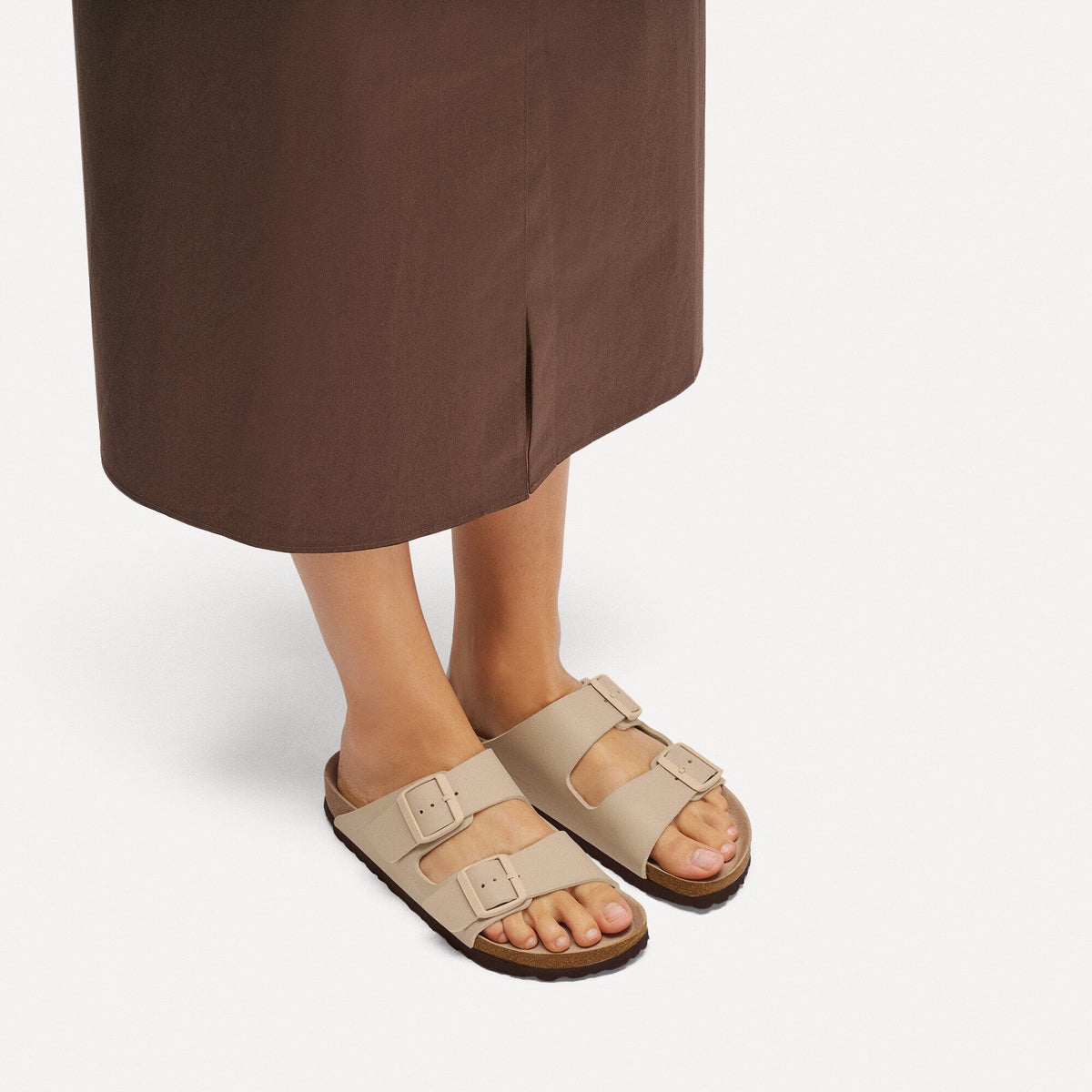 Arizona Birko-Flor in Color Triples Sandcastle | Birkenstock