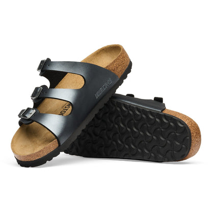 Florida Birko-Flor in Color Metallic Black | Birkenstock