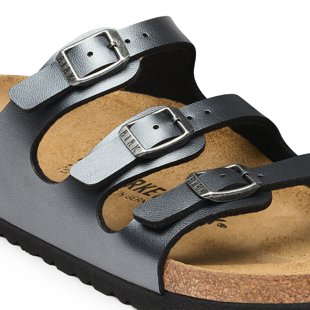 Florida Birko-Flor in Color Metallic Black | Birkenstock