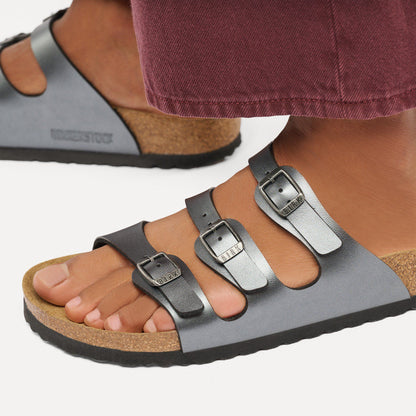 Florida Birko-Flor in Color Metallic Black | Birkenstock