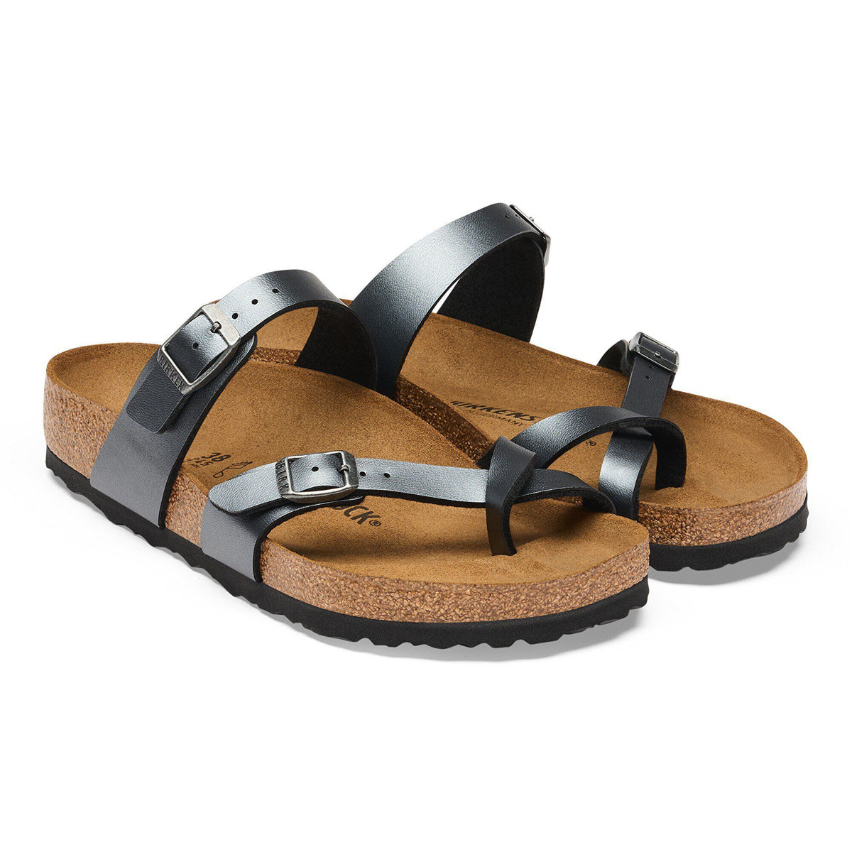 Mayari Birko-Flor in Color Metallic Black | Birkenstock