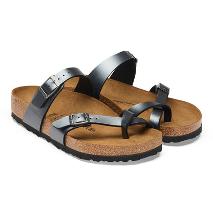 Mayari Birko-Flor in Color Metallic Black | Birkenstock