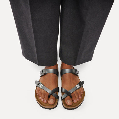 Mayari Birko-Flor in Color Metallic Black | Birkenstock
