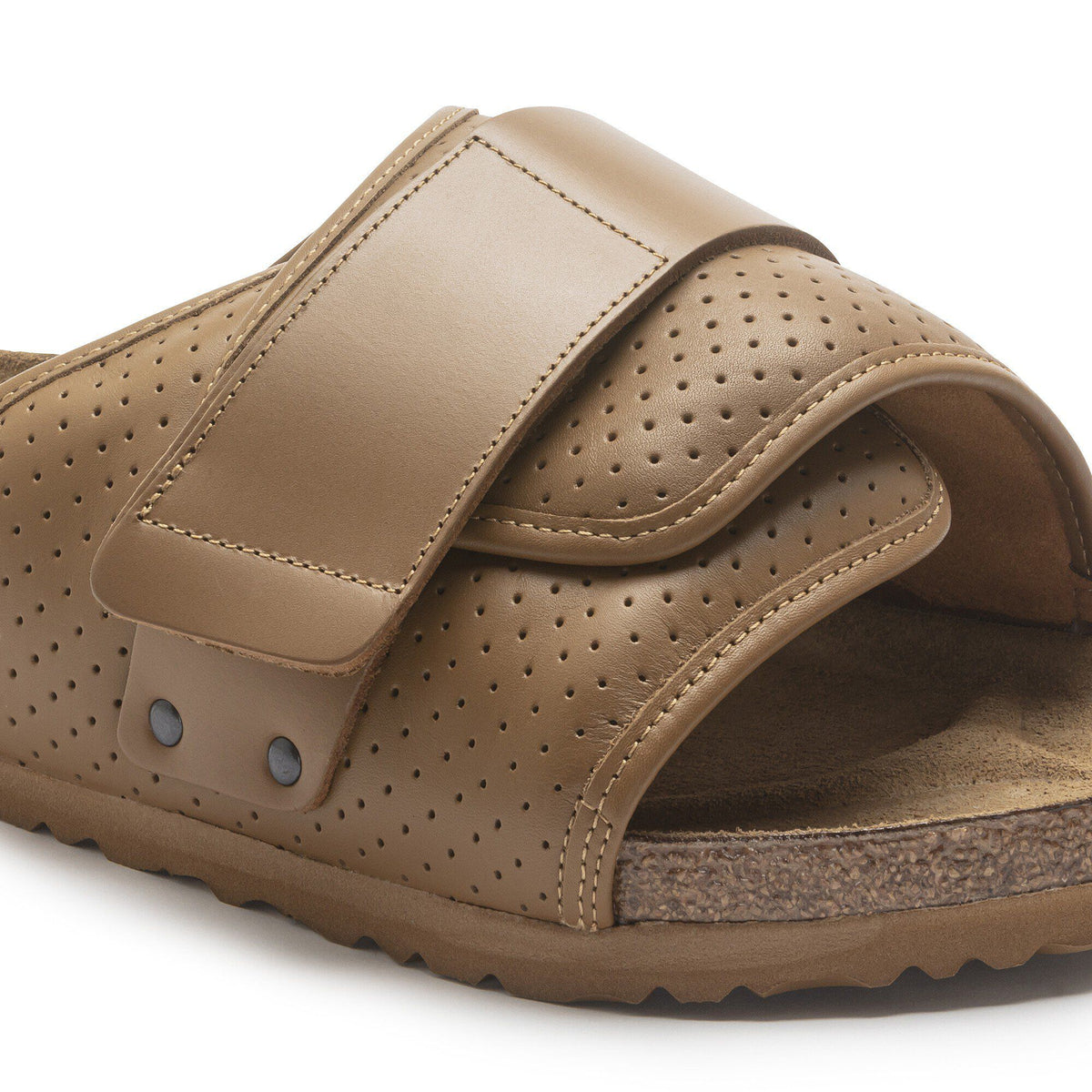 Kyoto Leather in Color Puff Pack Cork Brown | Birkenstock