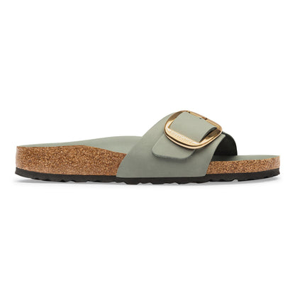 Madrid Big Buckle Oiled Leather in Color Pure Sage | Birkenstock