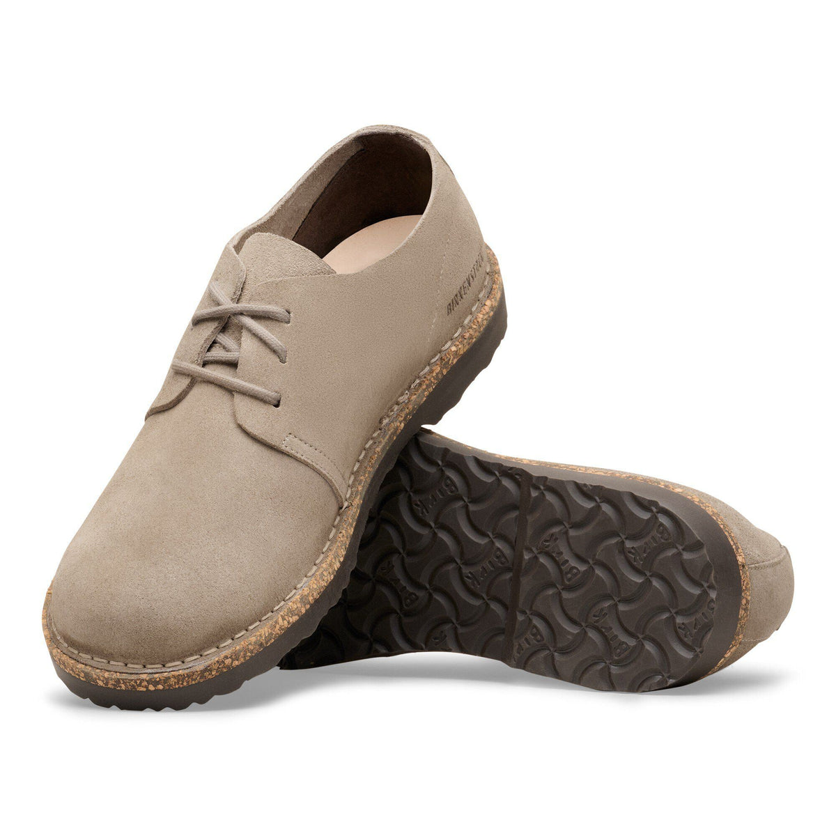 Uppsala Low Suede Leather in Color Taupe | Birkenstock