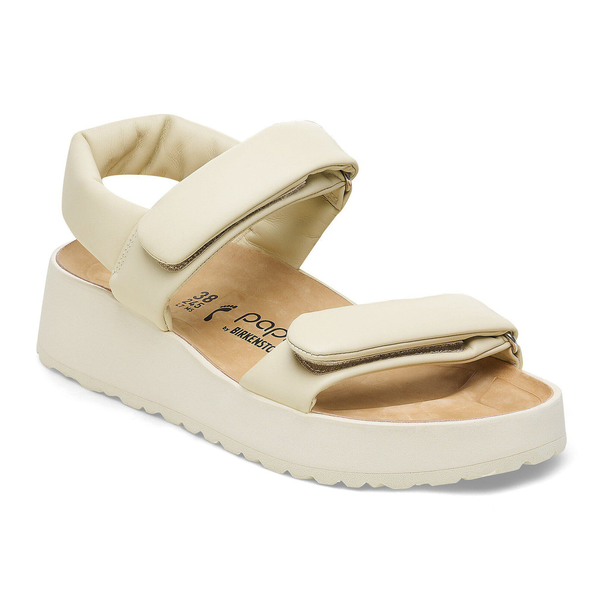 Theda Leather in Color Ecru | Birkenstock