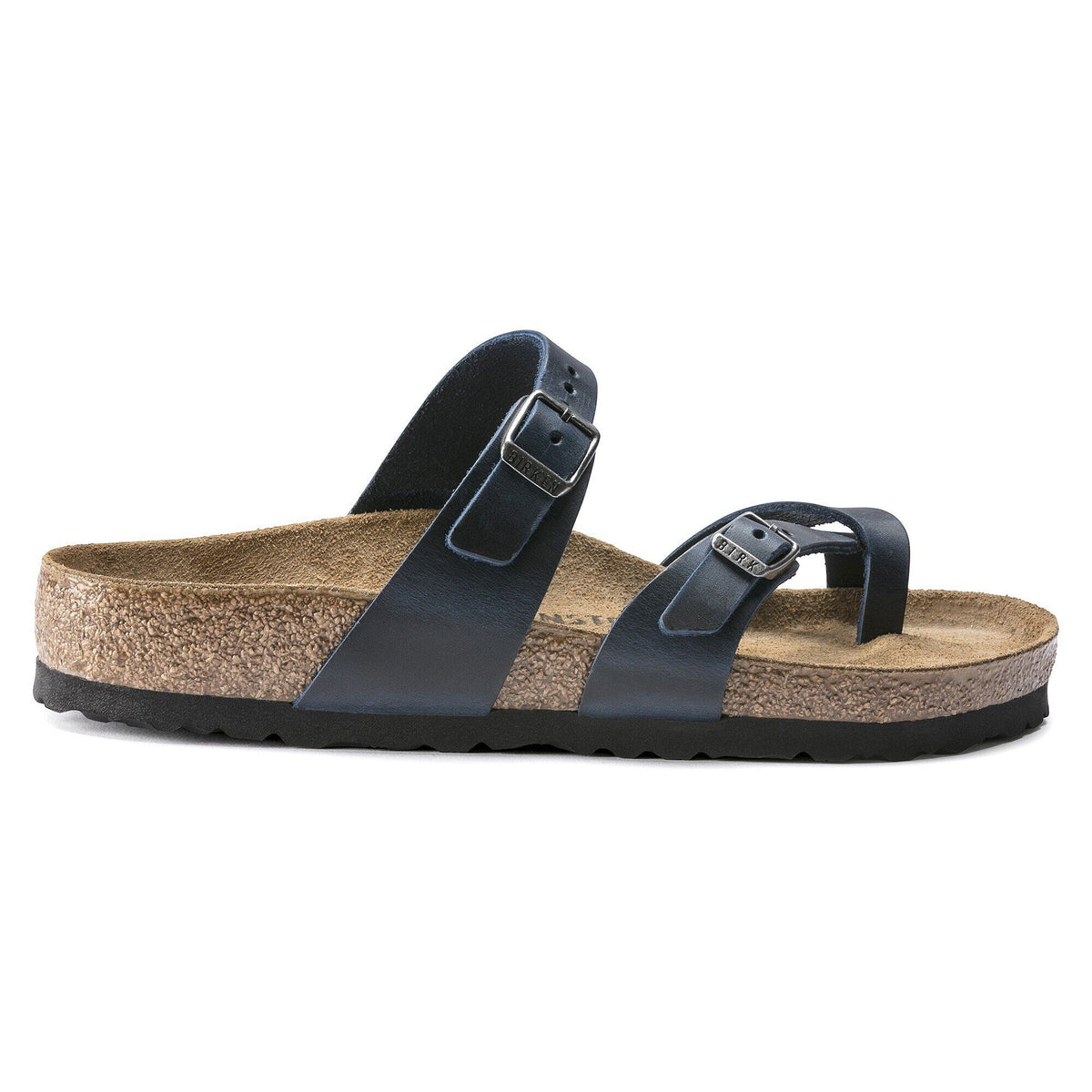 Mayari Oiled Leather in Color Blue | Birkenstock