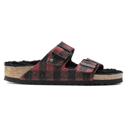 Arizona Shearling Wool in Color Plaid Red | Birkenstock