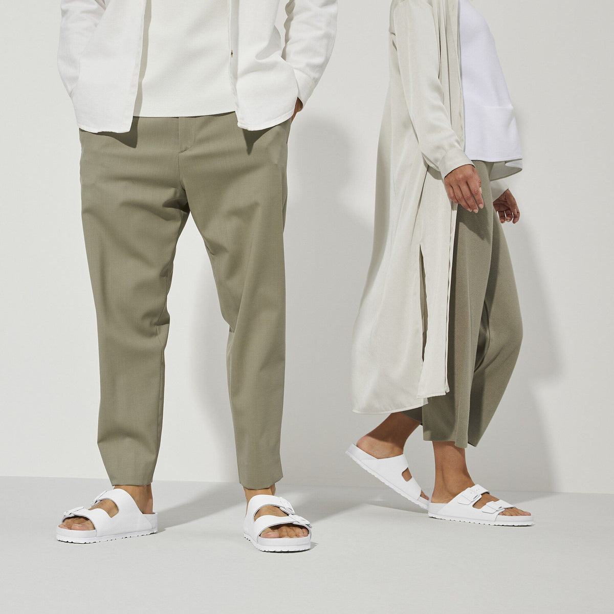 Arizona Leather in Color White | Birkenstock