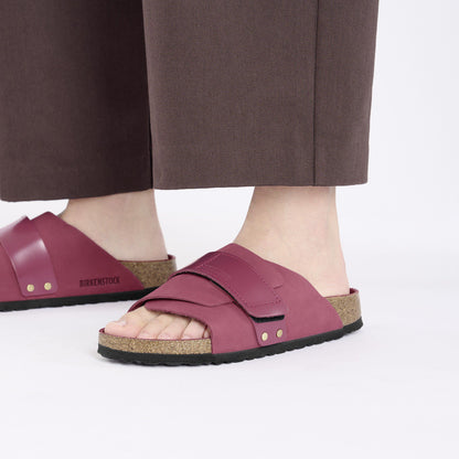 Kyoto Nubuck Leather in Color Berry Crush | Birkenstock
