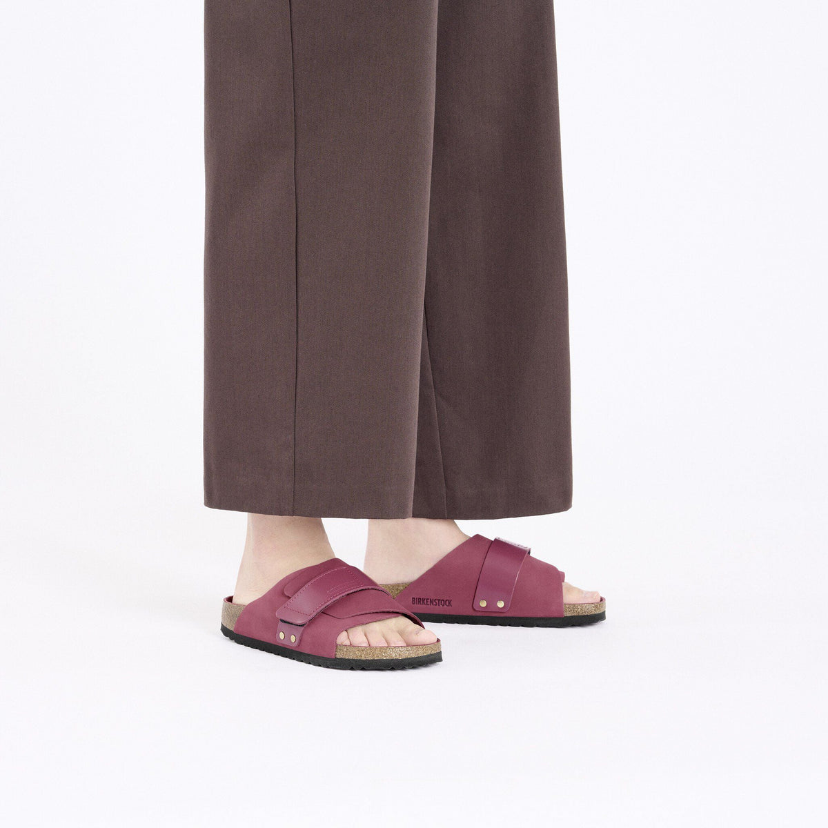 Kyoto Nubuck Leather in Color Berry Crush | Birkenstock