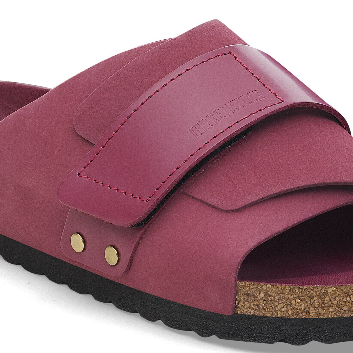 Kyoto Nubuck Leather in Color Berry Crush | Birkenstock