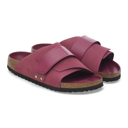 Kyoto Nubuck Leather in Color Berry Crush | Birkenstock