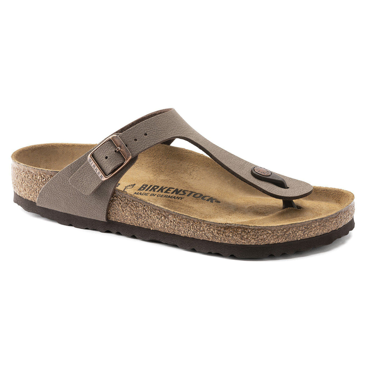 Gizeh Birkibuc in Color Mocha | Birkenstock