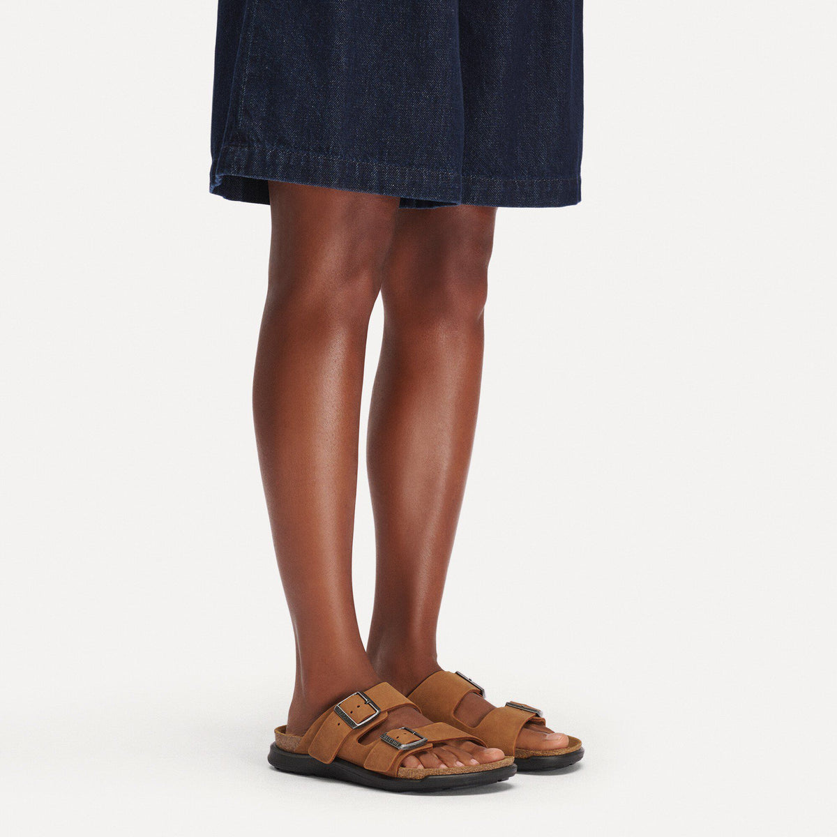 Arizona Crosstown Women Oiled Leather in Color Cognac | Birkenstock