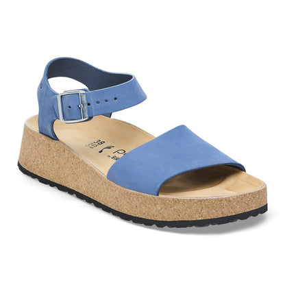 Glenda Nubuck Leather in Color Elemental Blue | Birkenstock