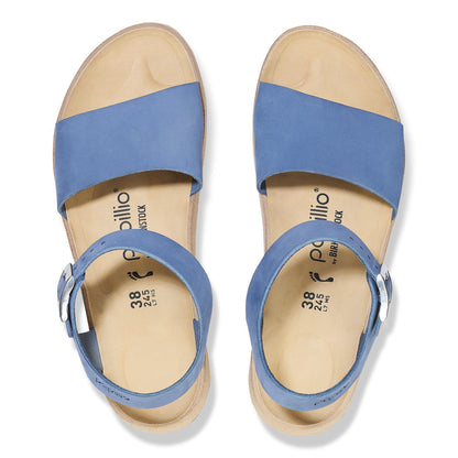 Glenda Nubuck Leather in Color Elemental Blue | Birkenstock