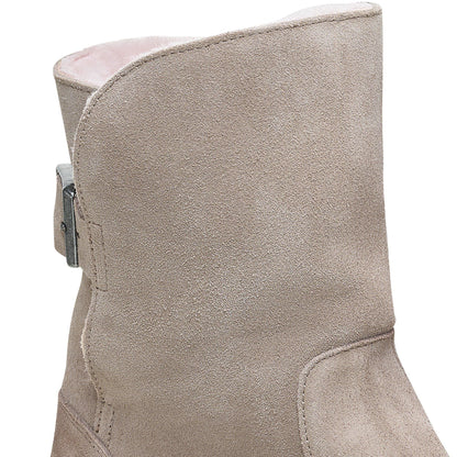 Uppsala Shearling Suede Leather in Color Gray Taupe | Birkenstock