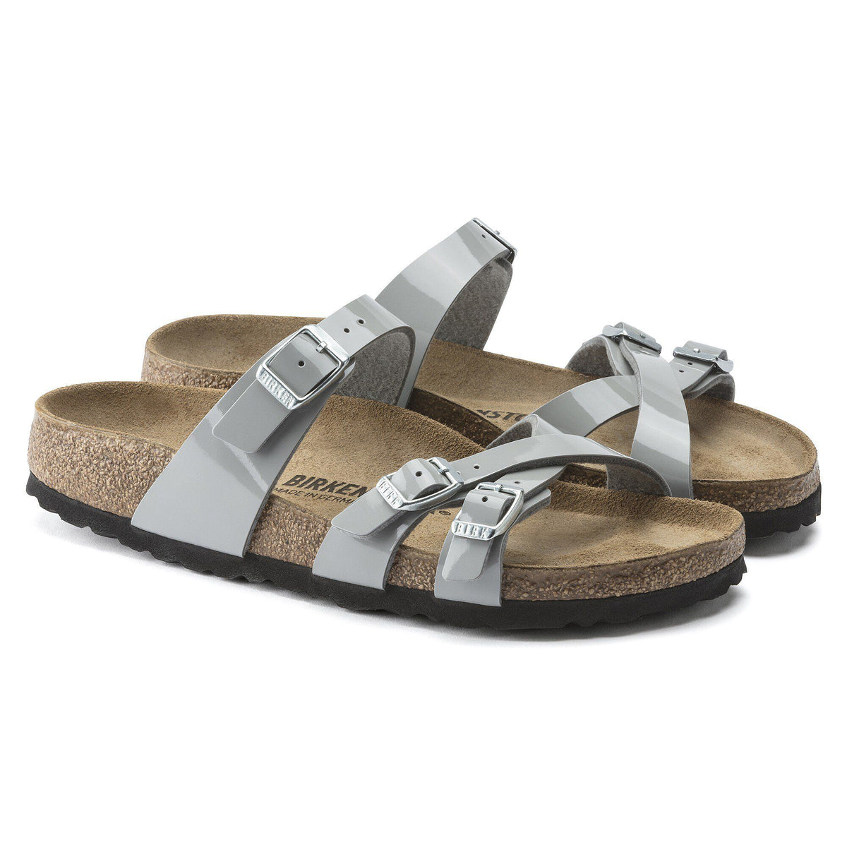 Franca Birko-Flor Patent in Color Patent Alloy | Birkenstock