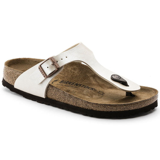 Gizeh Birko-Flor in Color Graceful Pearl White | Birkenstock