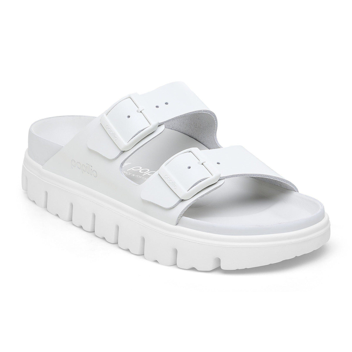 Arizona Chunky Leather in Color White | Birkenstock